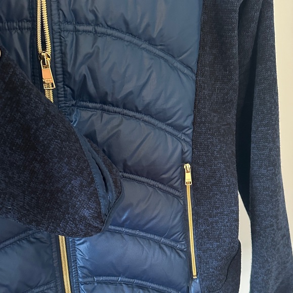 London Fog Navy Blue Puffer Jacket - Picture 5 of 7